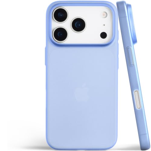 totallee Thin Compatible with iPhone 18 Pro Case (Glacier Blue)