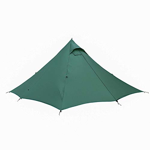 OneTigris Wild Haven Ultralight Backpacking Hot Tent for Double, Black Orca Series