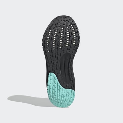 Image of adidas, Supernova GTX Running Shoe - Women's, Core Black /Iron Metallic /Semi Flash Aqua, 11.0