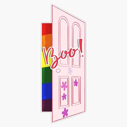 Pride Boo Monsters Inc. Sticker Vinyl Waterproof Sticker Decal Car Laptop Wall Window Bumper Sticker 5