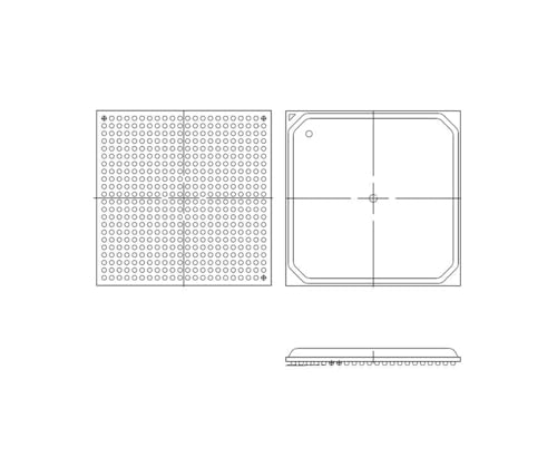 XA3S1600E-4FGG484Q FPGA circuit intégré en boîtier FCBGA-484 composant électronique