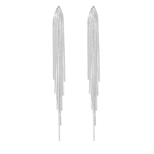Ohrringe Damen, Quasten Ohrringe, Ohrringe Hängend, Ohrringe Lang Hängend, Lange Quasten Ohrringe, Linear Ohrringe, Geburtstagsgeschenk für Frau, Freundin, Mutter (B) Ohrringe Damen, Quasten Ohrringe, Ohrringe Hängend, Ohrringe Lang Hängend, Lange Quasten Ohrringe, Linear Ohrringe, Geburtstagsgeschenk für Frau, Freundin, Mutter (B)