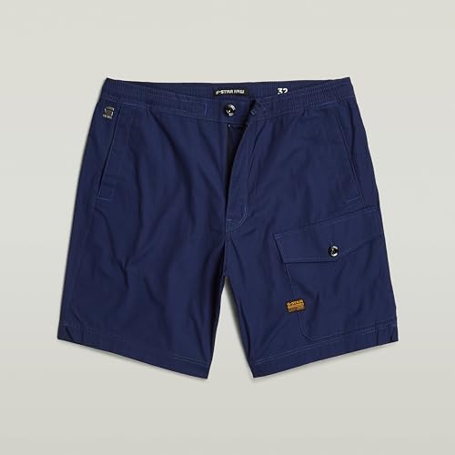 G-Star RAW Herren Sport Trainer Shorts, Blau (Imperial Blue D21039-D384-1305), 29 – Ansicht 4