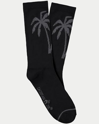 CARIBBEAN JOE Men's Dress Socks, Solid Pattern, 3 Pack, Non-Slip Thin, Multi, One Size2