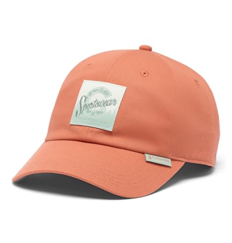 Image of Columbia Unisex Provisions Ball Cap, Lemon Wash /Mountain Landscape