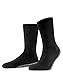 Produktbild FALKE Stoppersocken Homepads M Hp Wolle Baumwolle rutschhemmende Noppen 1 Paar, Schwarz Black 3000, 43-46