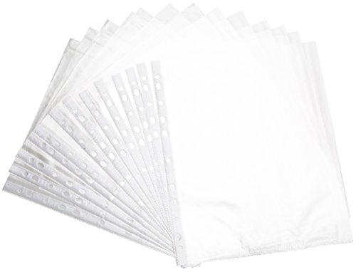 400 Sheet Protectors, 11 Hole Lightweight Binder Sleeves, Designed To Protect Frequently Used 8.5 X 11 Papers, Acid And Pvc Free Page Protector, Clear Plastic Design, 9.25 X 11.25 Top Loaded, 400 Ct #TOP2