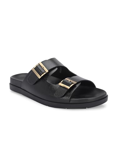 Image of San Frissco Men's Sandals with Open Toe Strap Slip On Chappal | Perfect Fit for Summer and Rainy Season Easy to Walk Slipper for Festive Occasion | Stylish Lightweight Trendy Floaters