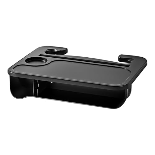 Vassoio da Volante per Auto per VW Polo5 Polo Vivo Magotan Virtus 2010-2024 2025+, per Auto per Mangiare con Portabicchieri, Ripiano per Volante, per Lavoro, Cibo e Re