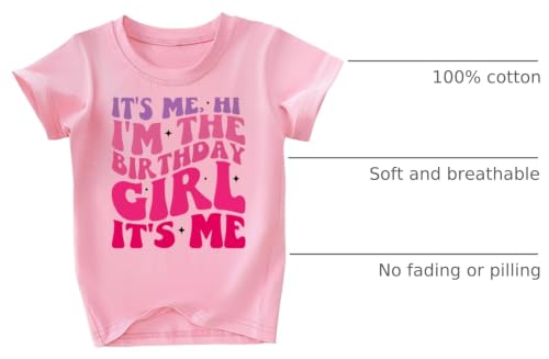 Image of Toddler Girls 2nd Birthday Shirt Outfit for Girls Cute Two Years Old Birthday Gift