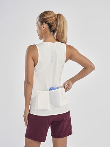 Image of Wulibike Sleeveless Cycling Jersey Women Running Shirts Vest bike top Summer Biking tank Basic Top With Pockets