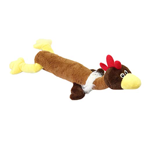 Brinquedo criativo para cachorro,brinquedo engraçado,peru de pelúcia,brinquedo durável para animais