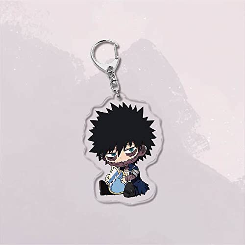 BAILONGMA My Hero Academia Todoroki Shoto SchlüSselanhäNger-Set Liebling Der Anime-Fans, FüR RucksäCke/SchlüSsel/Schmuck/FedermäPpchen, Anime-Motiv Doppelseitig Transparent 1 StüCk Cover