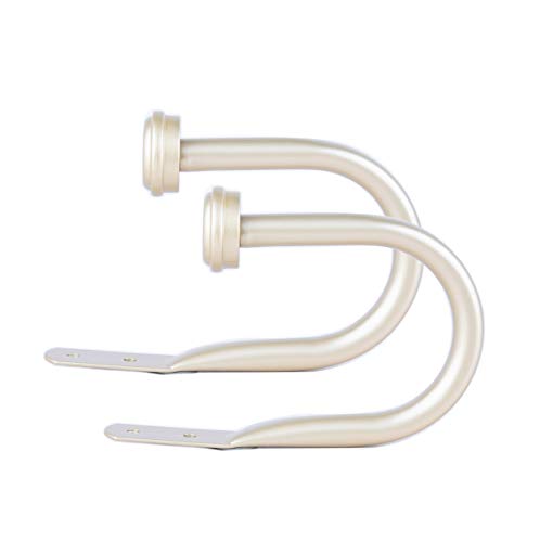 Decopolitan End Cap Holdback, Light Gold #TOP10
