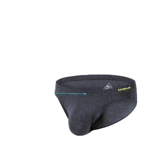 ZAIGGUT Mens Bikini Briefs Underwear with Bulge Enhancing Pouch Stretch Stripes Low Rise Underpants for Men 3 Pack XXL