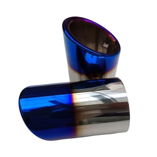 Embout d'échappement inox bleu pour Mazda CX5 KF 2013-2021