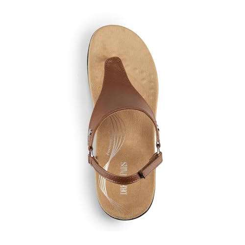 DREAM PAIRS Women's Flat Sandals Arch Support Orthopedic Comfortable Soft Cushion Summer T-Strap Walking Thong Sandals4