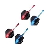 NULYLU 1juego Vuelos De Dardos para Principiantes para Casa y Bar Duraderos y Prácticos