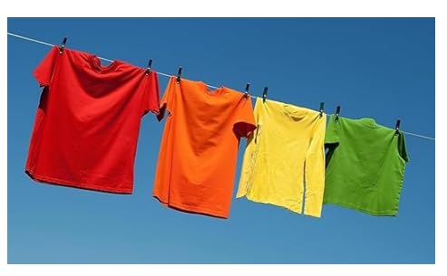 Image of Stainless Steel Wire for Cloth Drying or Multipurpose Use, 2.0mm Thickness (FREE 2 Hooks and 2 Plastic Sleeves) (1, 10 METERS)