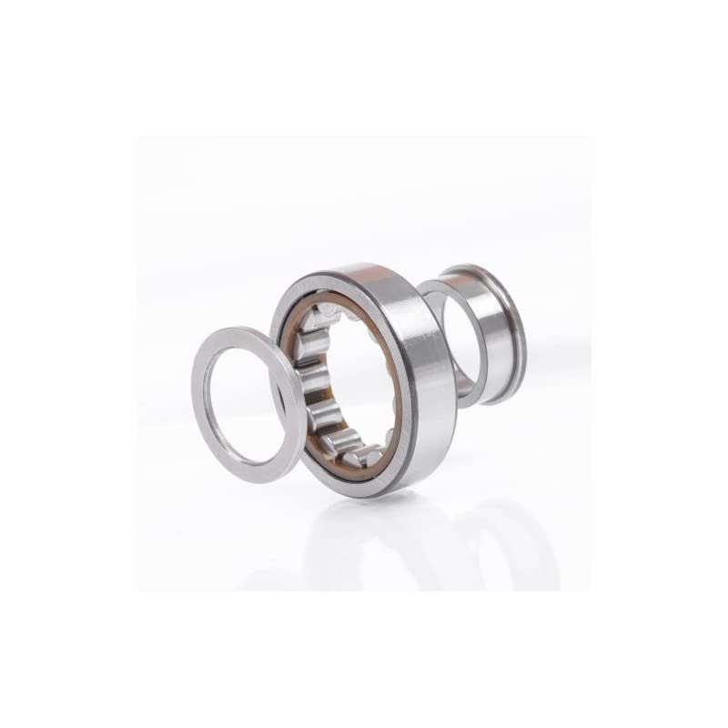 SKF Roulement à rouleaux cylindrique, rangée simple, deux pièces amovibles, Bague intérieure, droite Alésage, haute capacité, C3 Clearance, Polyamide/Nylon Cage, métrique, 80mm Bore, 140mm OD, 26mm Width, 1