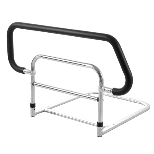 Hodeffior Asideros para cama de elevación, 74,5 x 56 x 49,5 cm, mango antideslizante y bolsa de almacenamiento para ancianos, discapacitados, mujeres embarazadas, capacidad de carga de 150 kg