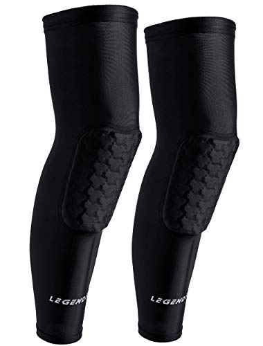 image for Legendfit Basketball Knee Pads for Kids Youth Adults Protective Padded