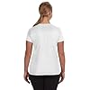 Augusta Sportswear Women's Wicking Tee Shirt, White, X-Large