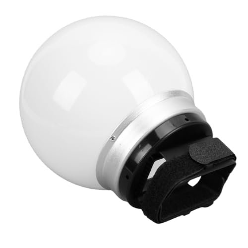 Difusor de flash esférico para fotografía de estudio y control de iluminación suave 5