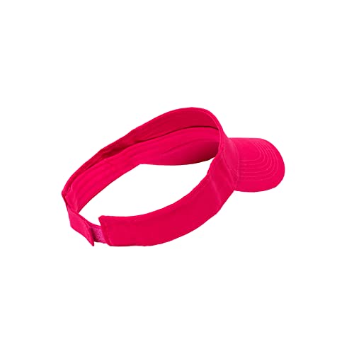 Andiceqy Sport Sun Visor Hats Adjustable Empty Top Baseball Cap Cotton Ball Caps For Women And Men (Hot Pink) #TOP2