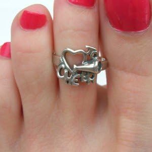 Love to Cheer Pinky / Toe Ring