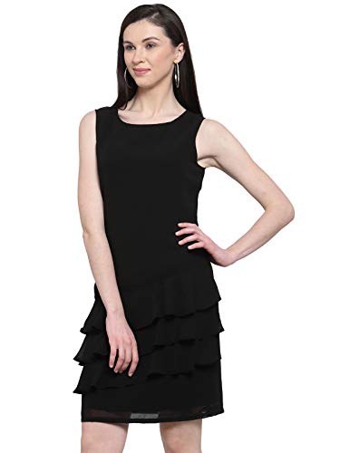 Image of Women's Georgette Bodycon Mini Dress