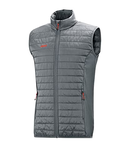 JAKO Steppweste Premium grau, L Herren