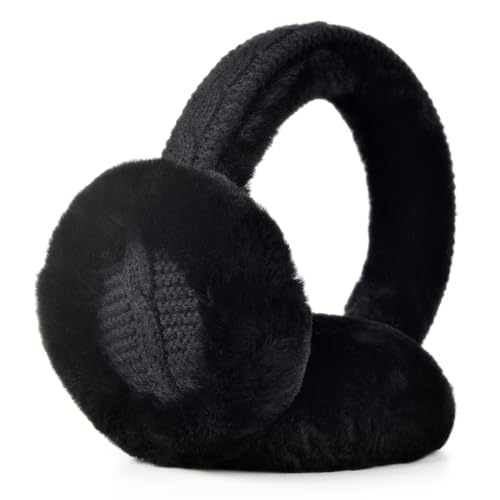 Cache-oreilles pliables contre le vent froid Harssidanzar HL303US femme