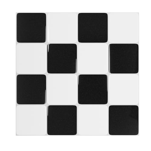 Umedol Peel and Stick Backsplash Tile, 10 Sheets Self Adhesive Wall Tiles