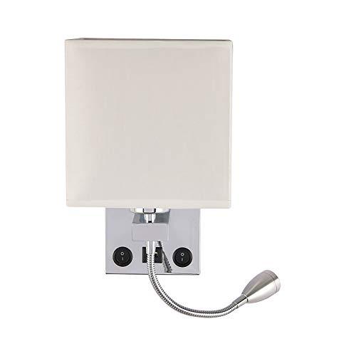 TiooDre Lampada da Parete sul Comodino, Lampada da...