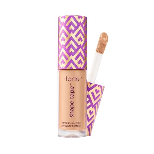 Image of tarte shape tape concealer - Full-Coverage Creaseless Soft Matte Finish, Brightening Under-Eye & Face Makeup, 16hr Longwear, Vegan & Cruelty-Free