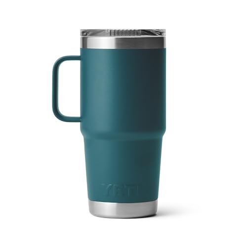 Image of YETI Rambler 20 oz Travel Mug, Stainless Steel, Vacuum Insulated with Stronghold Lid