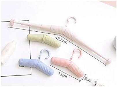 Garderobenständer, Kleiderorganisator, Kleiderbügel/Kleiderbügel, Teleskop-Klappbügel, Reise- und Heimbedarf, einziehbarer, faltbarer Mini-Kleiderbügel, Wäscheständer, 4-teiliges Set Kleiderbügel ( Co