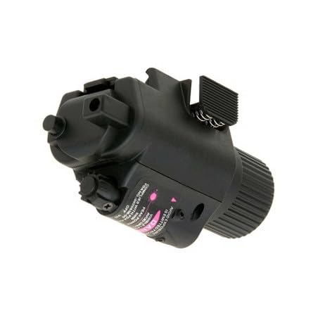 Trimax Linterna táctica con mira punto rojo integrado | Uso exclusivo deportivo. Linterna tipo laser para pistolas de aire y airsoft.
