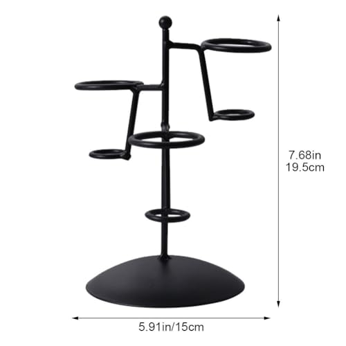 Support de cône réutilisable en fer robuste et base métallique stable - 5