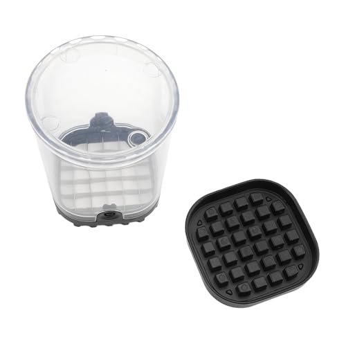 Cortador de frutas con tapa antisalpicaduras y cuchilla de acero miniatura 1
