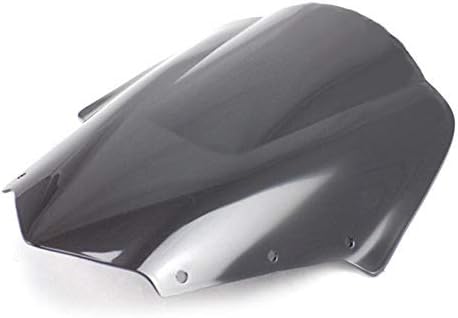 Double Bubble Windshield Windscreen for Yamaha FZ1S FZ1 Fazer FZS1000S 2006-2011 (Clear)