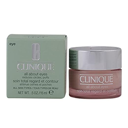 Clinique, Clinique Cr/Viso All About Eyes 15Ml , Eye Contour Gel, Mångfärgad, U, Unisex-Vuxen