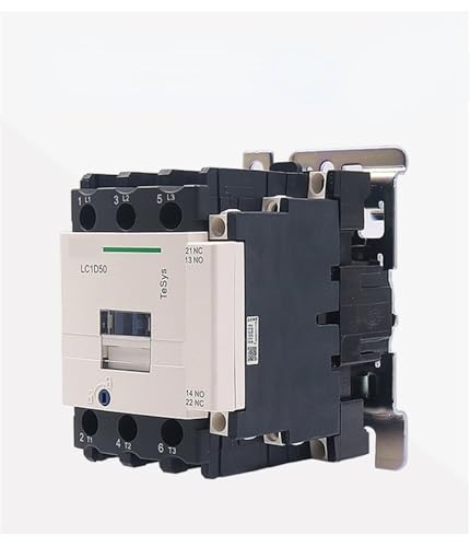 Contacteur tripolaire 3P AC LC1D50A avec bobine 110V à faible usure