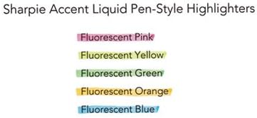 Miniatura 3 de Accent Liquid Pen Style Resaltador, punta de cincel, verde fluorescente, docena, se vende como 1 docena