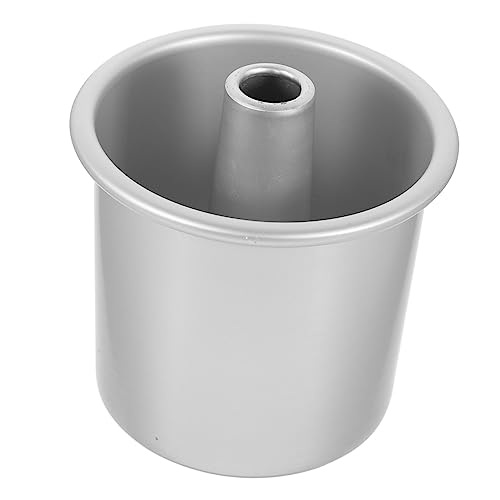 LIFKOME 3-Piece Set Round Cake Pan with Removable Bottom 4-inch High Aluminum Alloy Baking Mould for Cheesecakes and Desserts Non-Stick Bakeware