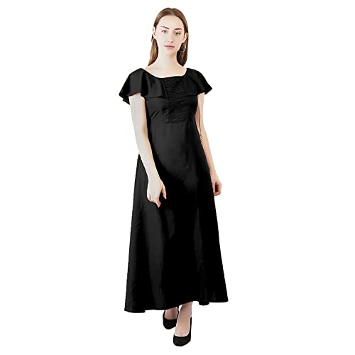 Image of Indietoga Women's Combo Long Flared Maxi Dresses (Pack of 2)