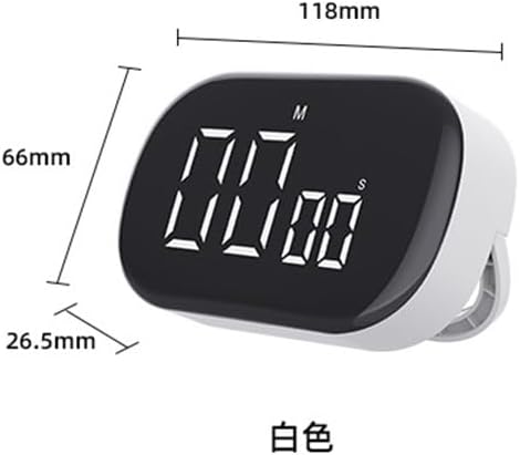 JSEIAJB LED Large Screen Digital Timer Self Discipline Do-it-Yourself Kitchen Cooking Cooking Timer