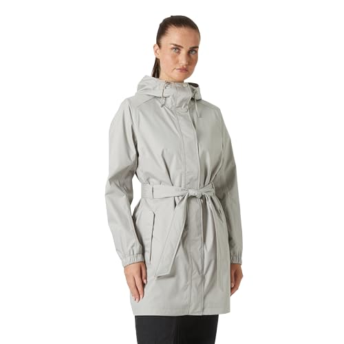 Gabardina HH Classics mujer terrazo contra el viento y la lluvia ligera de entretiempo