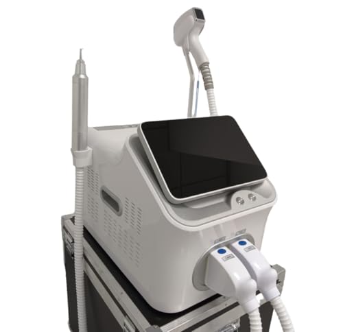 Aparato De Belleza Láser De Diodo 2 En 1 Con Doble Mango FAC Tecnología De Depilación, Eliminación De Cloasma, Herramienta De Belleza Láser De Picosegundos Para La Eliminación De Tatuajes